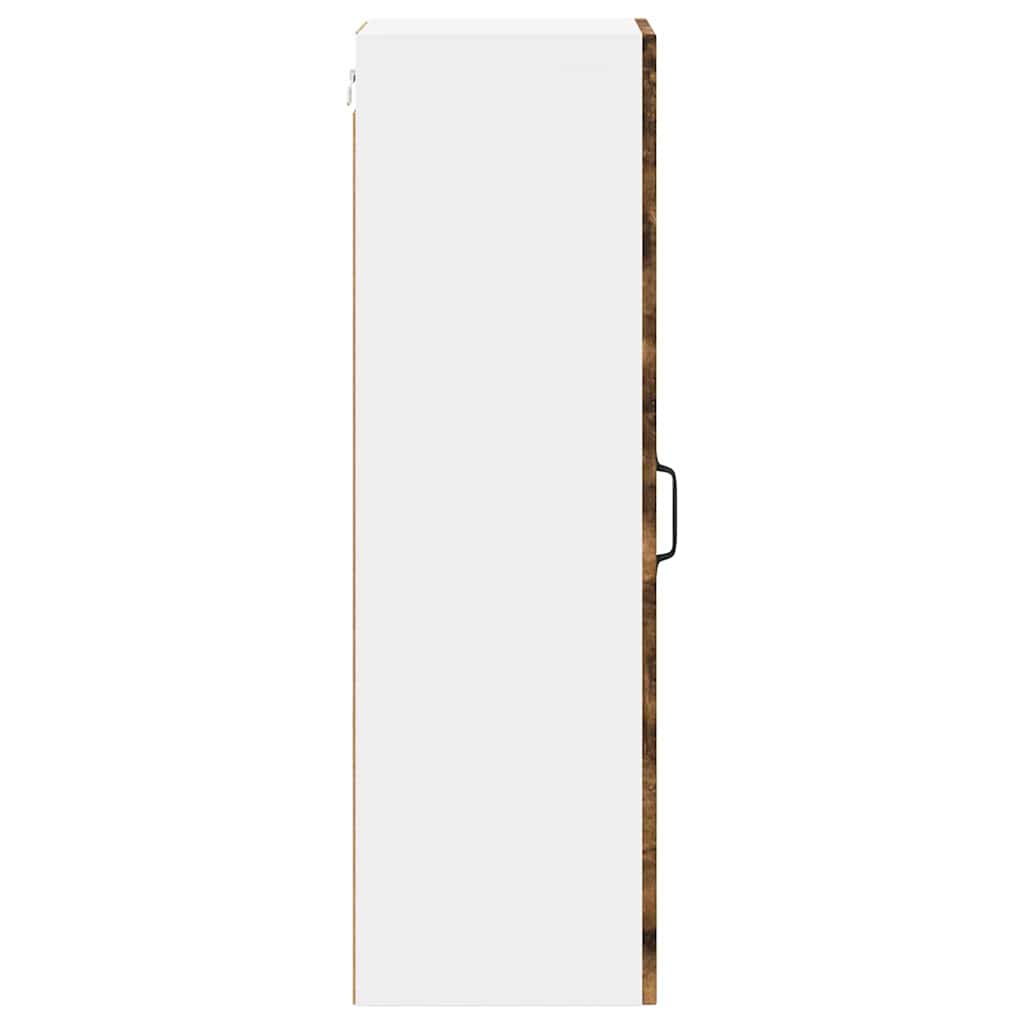 Armadietto a muro LUCCA Rovere Fumo 30 x 31 x 100 cm | homemem39