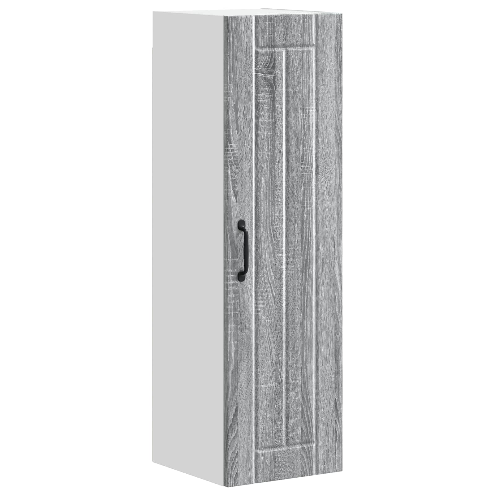 Armadietto a muro LUCCA Grigio Sonoma 30 x 31 x 100 cm | homemem39