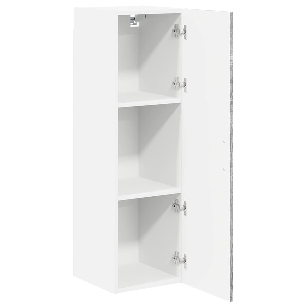 Armadietto a muro LUCCA Grigio Sonoma 30 x 31 x 100 cm | homemem39