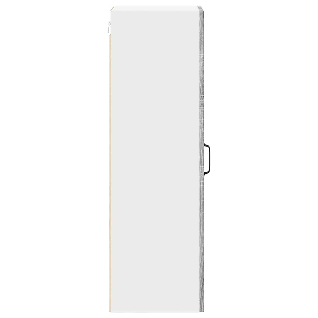 Armadietto a muro LUCCA Grigio Sonoma 30 x 31 x 100 cm | homemem39
