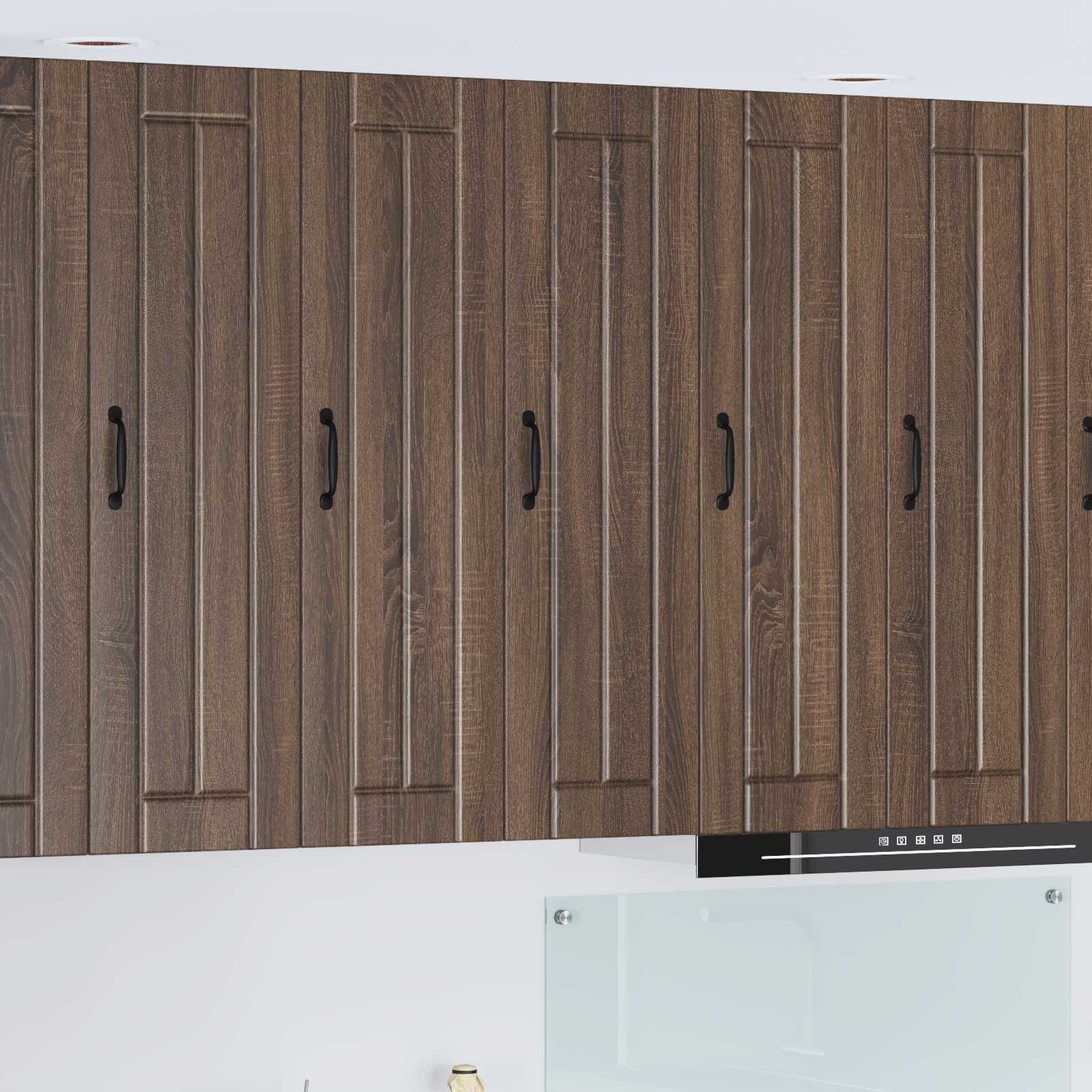 Armadietto a muro LUCCA Rovere Marrone 30 x 31 x 100 cm | homemem39