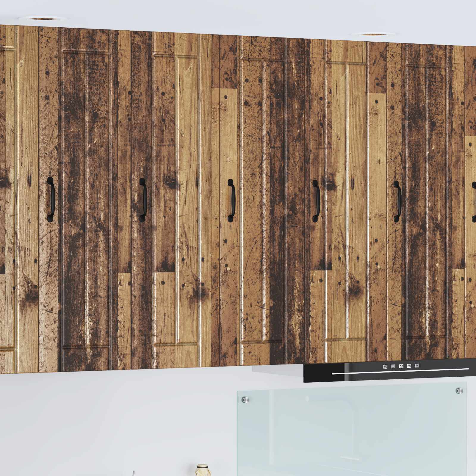 Armadietto a muro LUCCA Legno antico 30 x 31 x 100 cm | homemem39