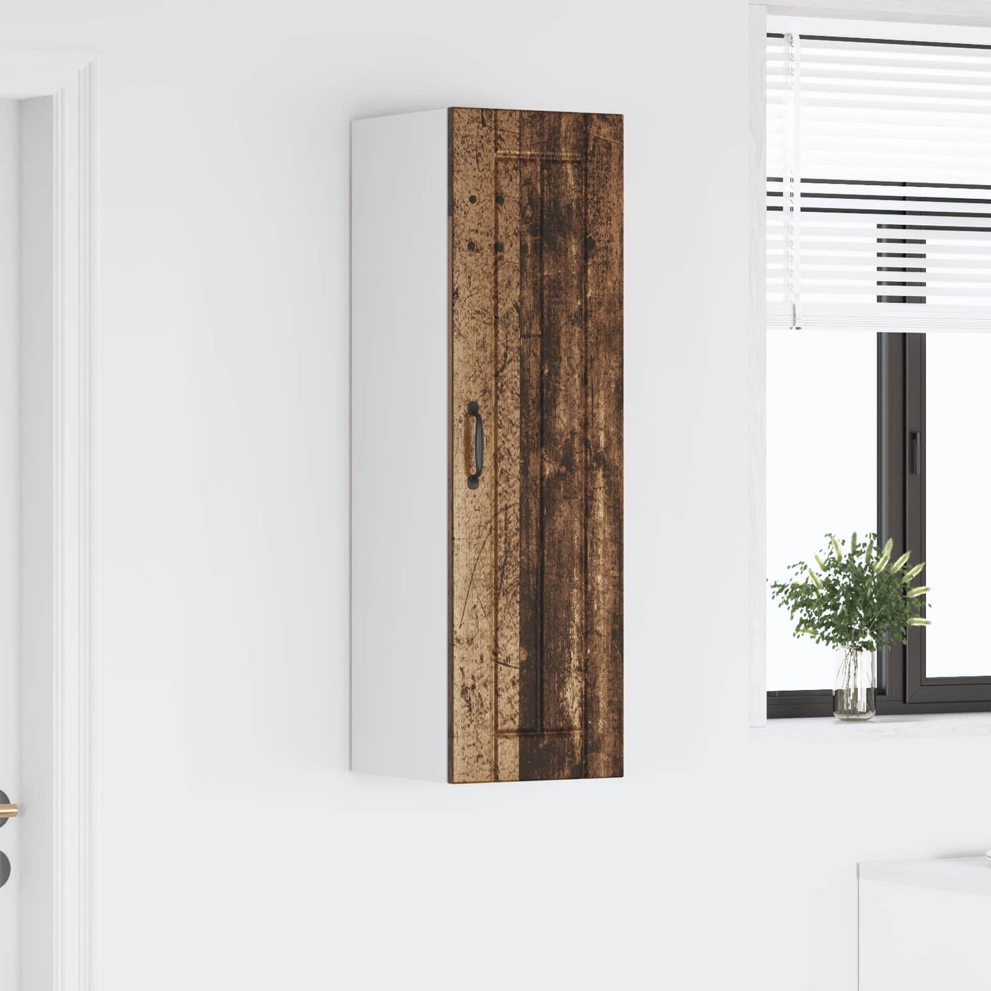 Armadietto a muro LUCCA Legno antico 30 x 31 x 100 cm | homemem39