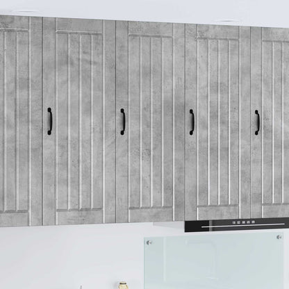 Armadietto a muro LUCCA Grigio Cemento 40 x 31 x 100 cm | homemem39