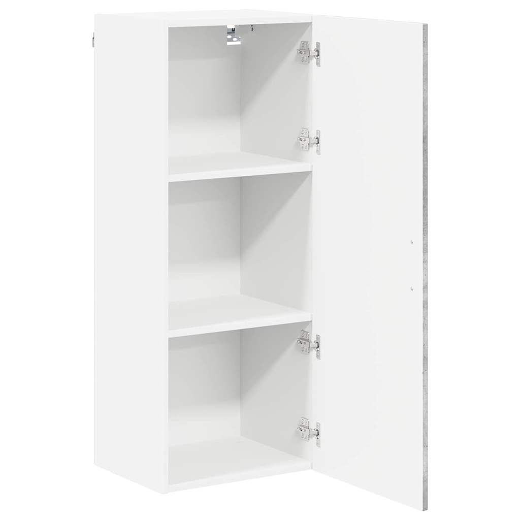 Armadietto a muro LUCCA Grigio Cemento 40 x 31 x 100 cm | homemem39
