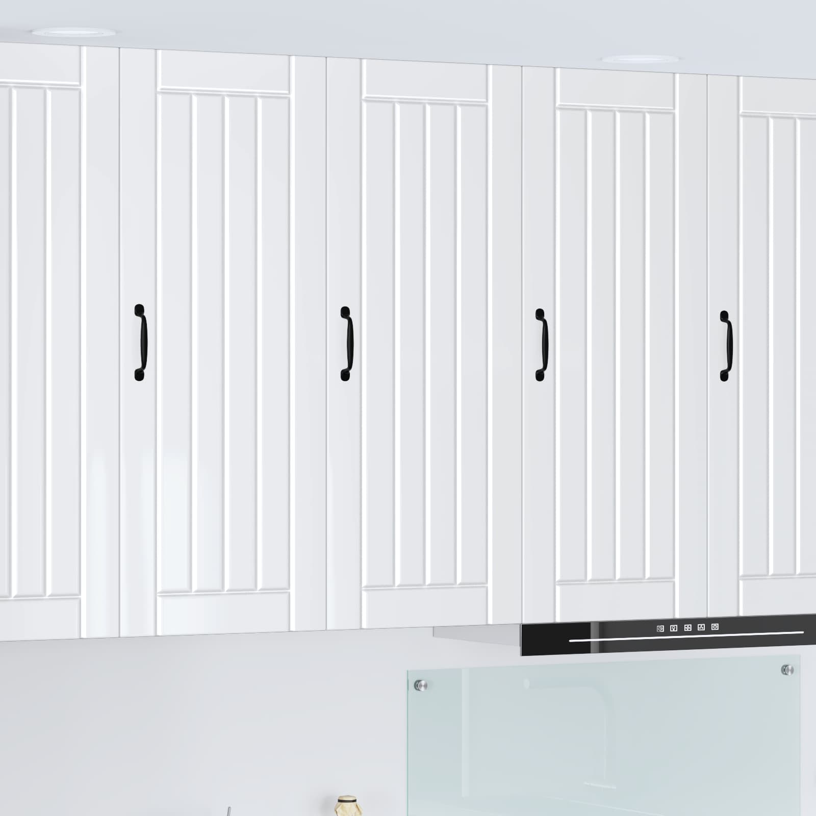Armadietto a muro LUCCA Bianco Lucido 40 x 31 x 100 cm | homemem39