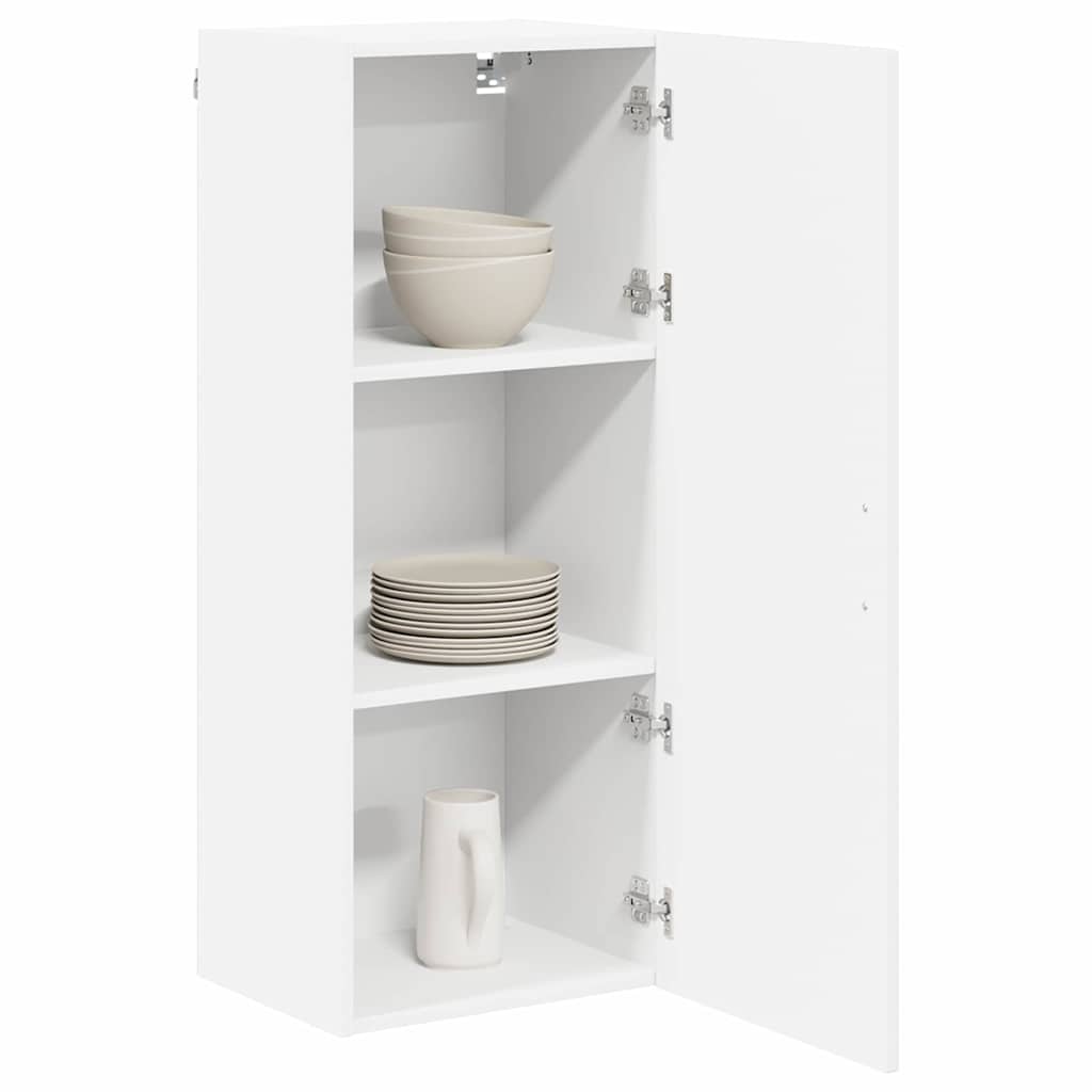 Armadietto a muro LUCCA Bianco Lucido 40 x 31 x 100 cm | homemem39