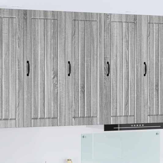Armadietto a muro LUCCA Grigio Sonoma 40 x 31 x 100 cm | homemem39