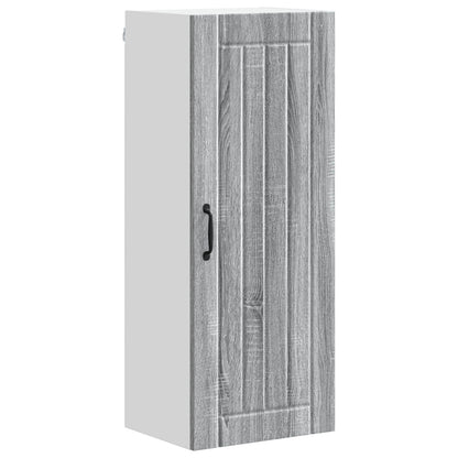 Armadietto a muro LUCCA Grigio Sonoma 40 x 31 x 100 cm | homemem39