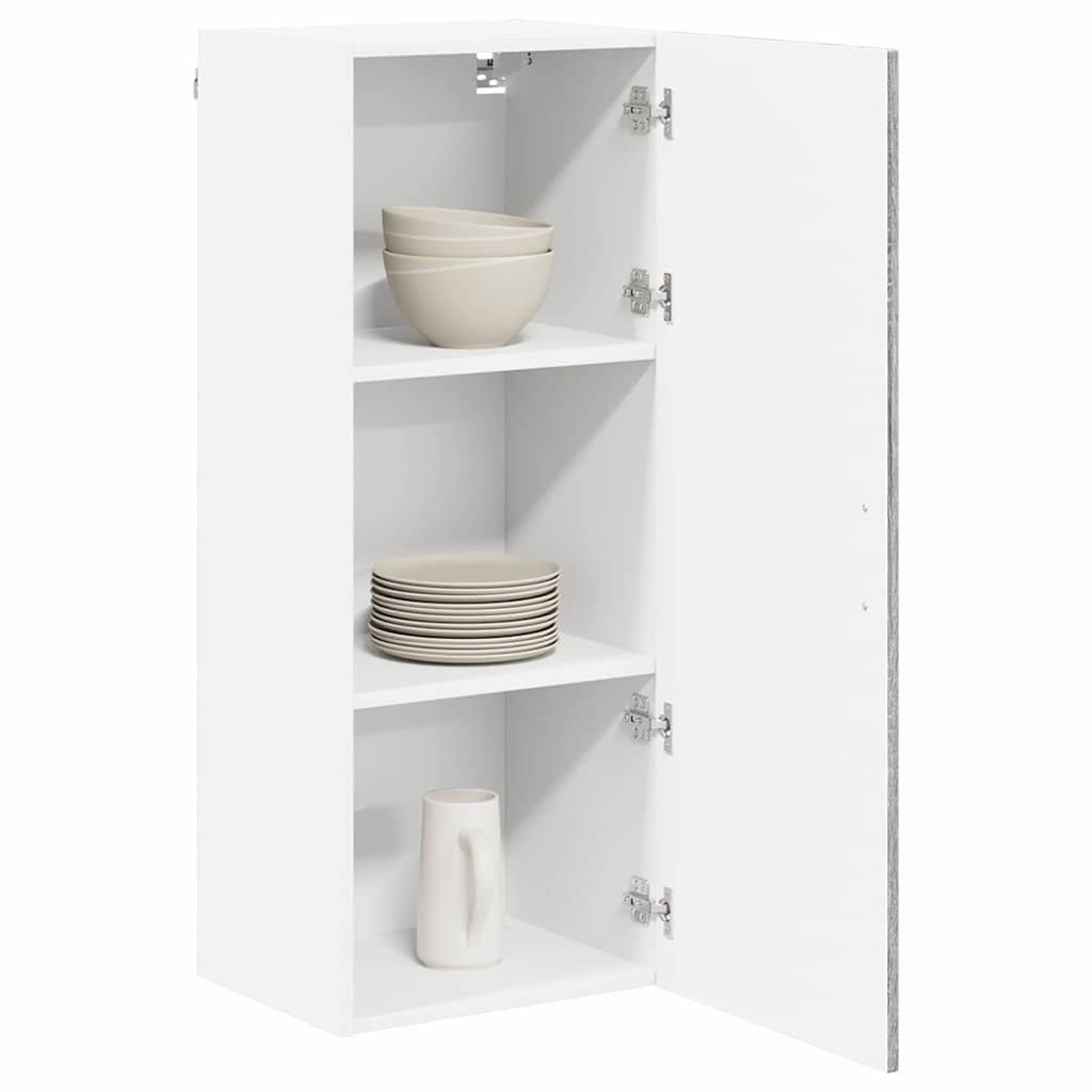Armadietto a muro LUCCA Grigio Sonoma 40 x 31 x 100 cm | homemem39