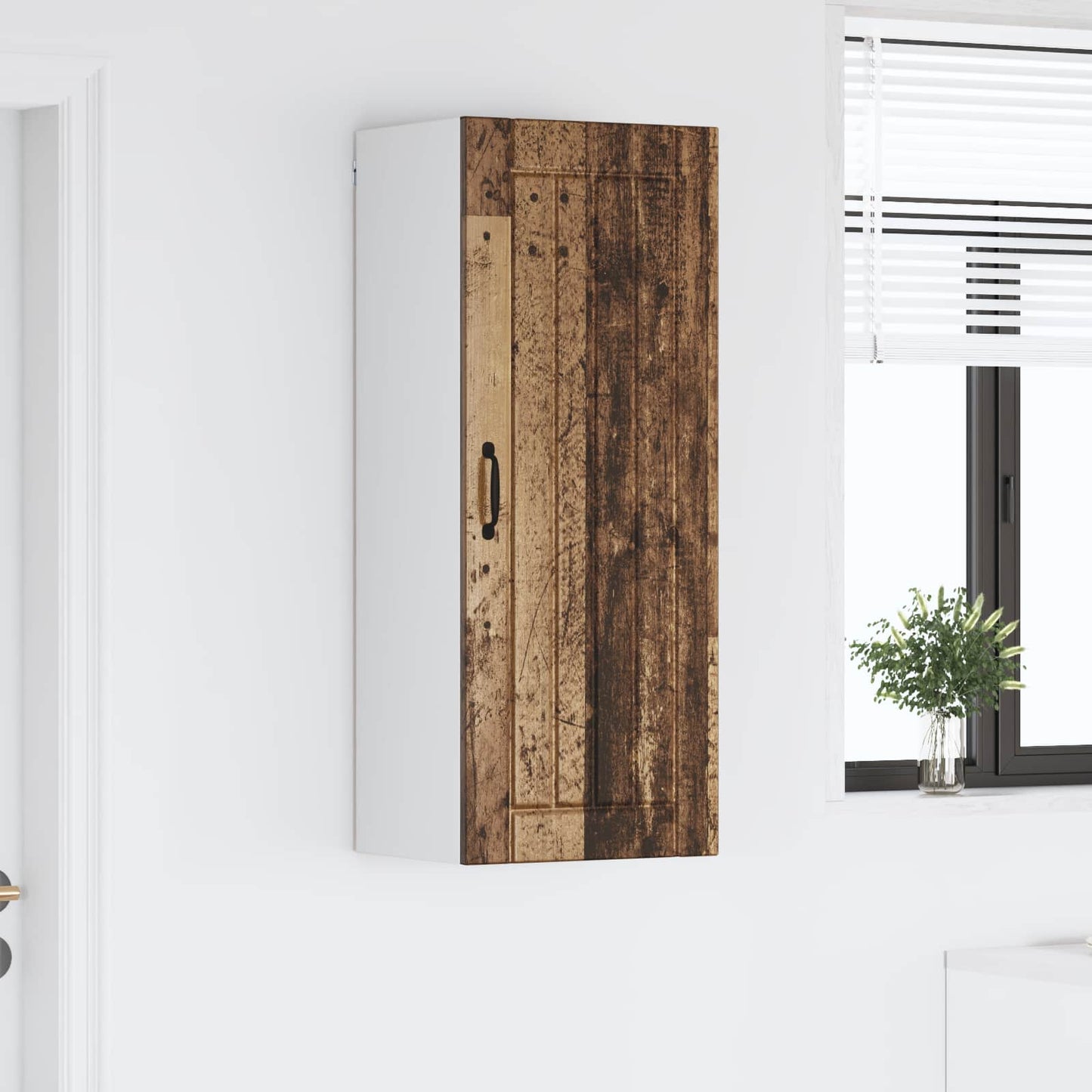 Armadietto a muro LUCCA Legno antico 40 x 31 x 100 cm | homemem39