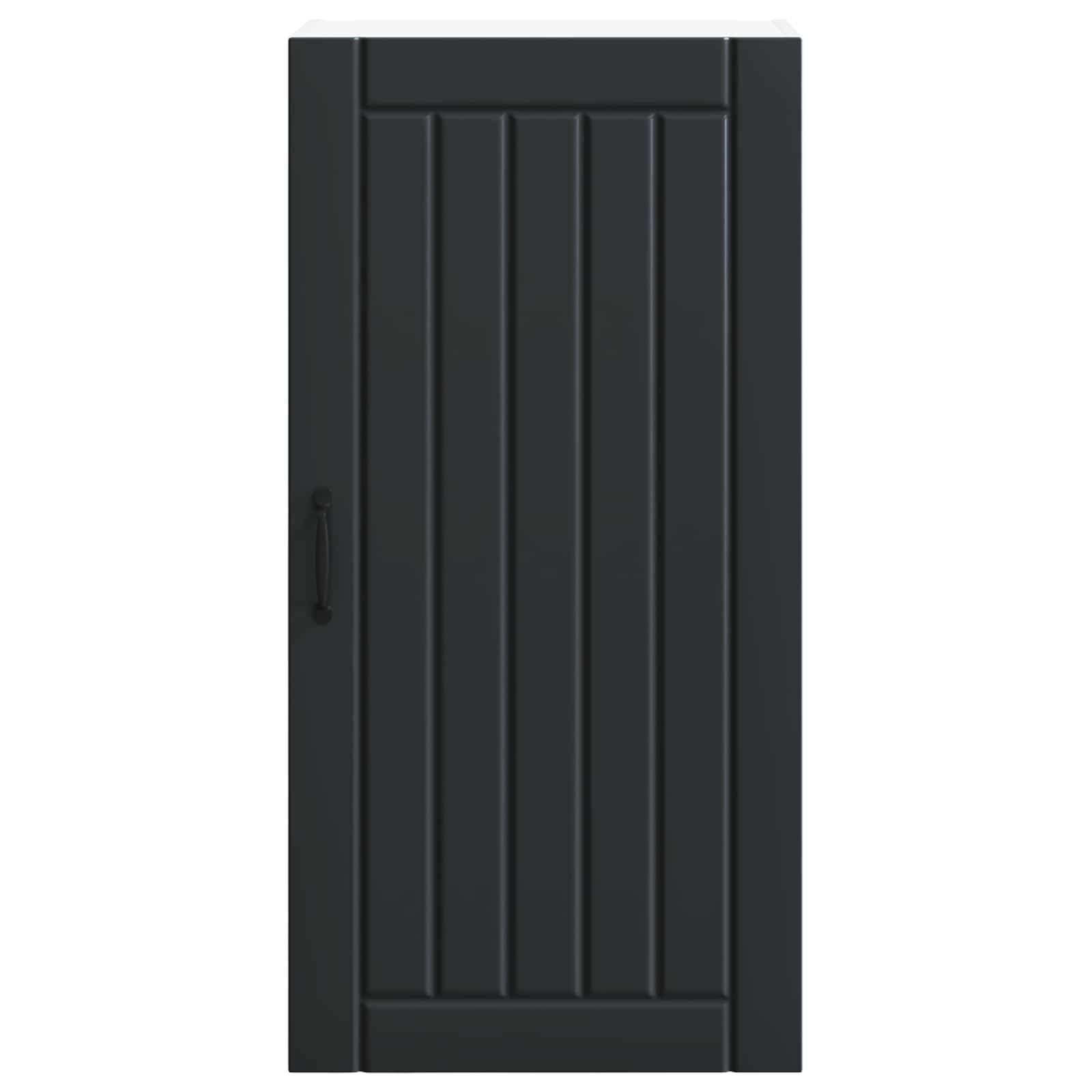 Armadietto a muro LUCCA Nero 50 x 31 x 100 cm | homemem39