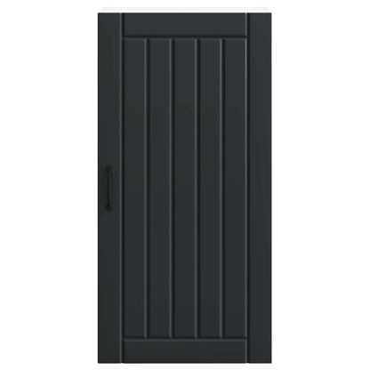 Armadietto a muro LUCCA Nero 50 x 31 x 100 cm | homemem39