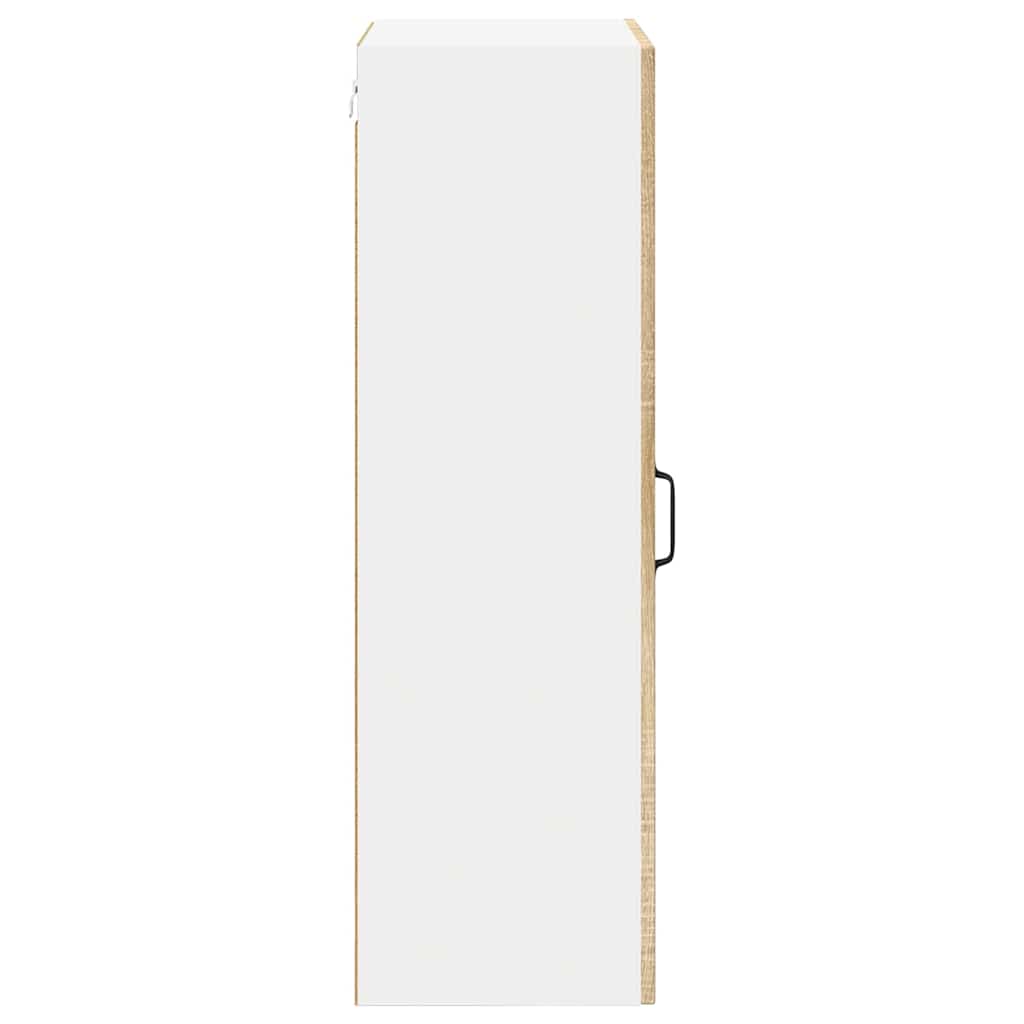 Armadietto a muro LUCCA Rovere Sonoma 50 x 31 x 100 cm | homemem39