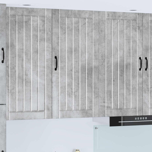 Armadietto a muro LUCCA Grigio Cemento 50 x 31 x 100 cm | homemem39