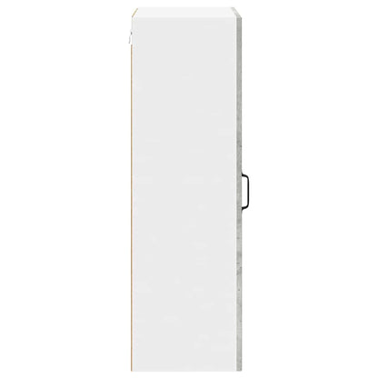 Armadietto a muro LUCCA Grigio Cemento 50 x 31 x 100 cm | homemem39