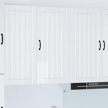 Armadietto a muro LUCCA Bianco Lucido 50 x 31 x 100 cm | homemem39