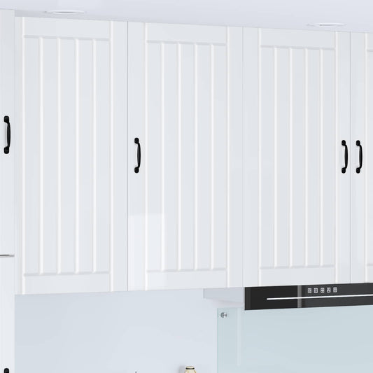 Armadietto a muro LUCCA Bianco Lucido 50 x 31 x 100 cm | homemem39