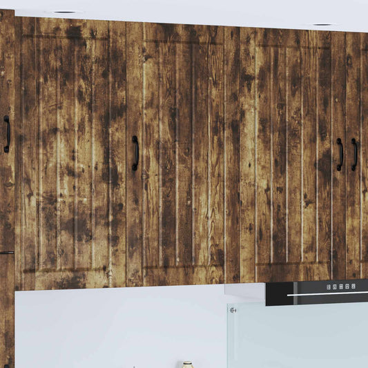 Armadietto a muro LUCCA Rovere Fumo 50 x 31 x 100 cm | homemem39