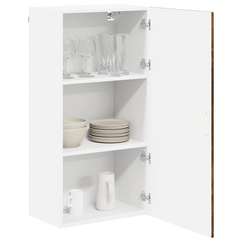 Armadietto a muro LUCCA Rovere Fumo 50 x 31 x 100 cm | homemem39