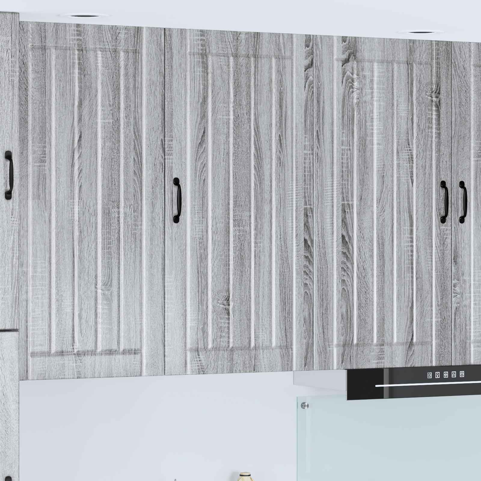 Armadietto a muro LUCCA Grigio Sonoma 50 x 31 x 100 cm | homemem39
