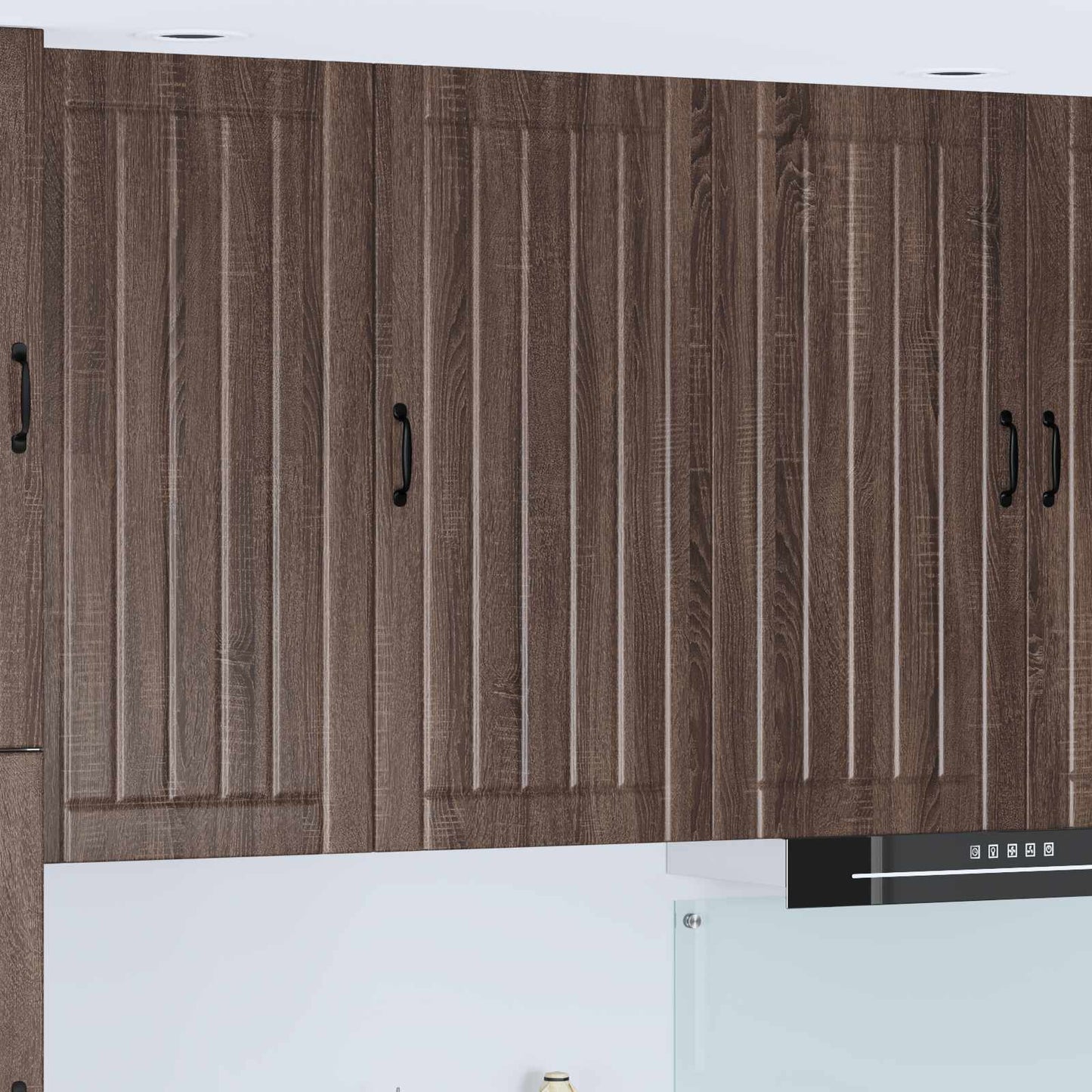 Armadietto a muro LUCCA Rovere Marrone 50 x 31 x 100 cm | homemem39