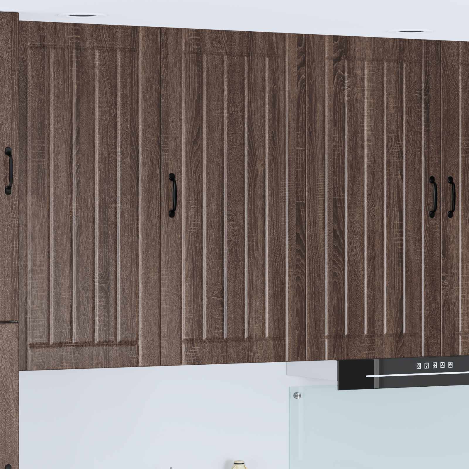 Armadietto a muro LUCCA Rovere Marrone 50 x 31 x 100 cm | homemem39
