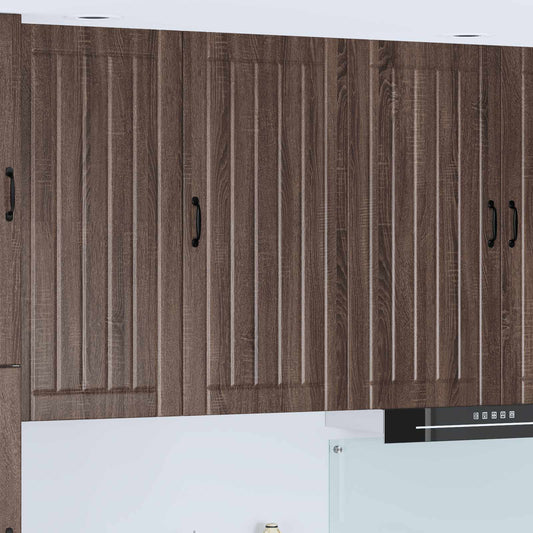 Armadietto a muro LUCCA Rovere Marrone 50 x 31 x 100 cm | homemem39