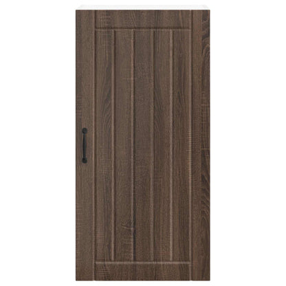 Armadietto a muro LUCCA Rovere Marrone 50 x 31 x 100 cm | homemem39
