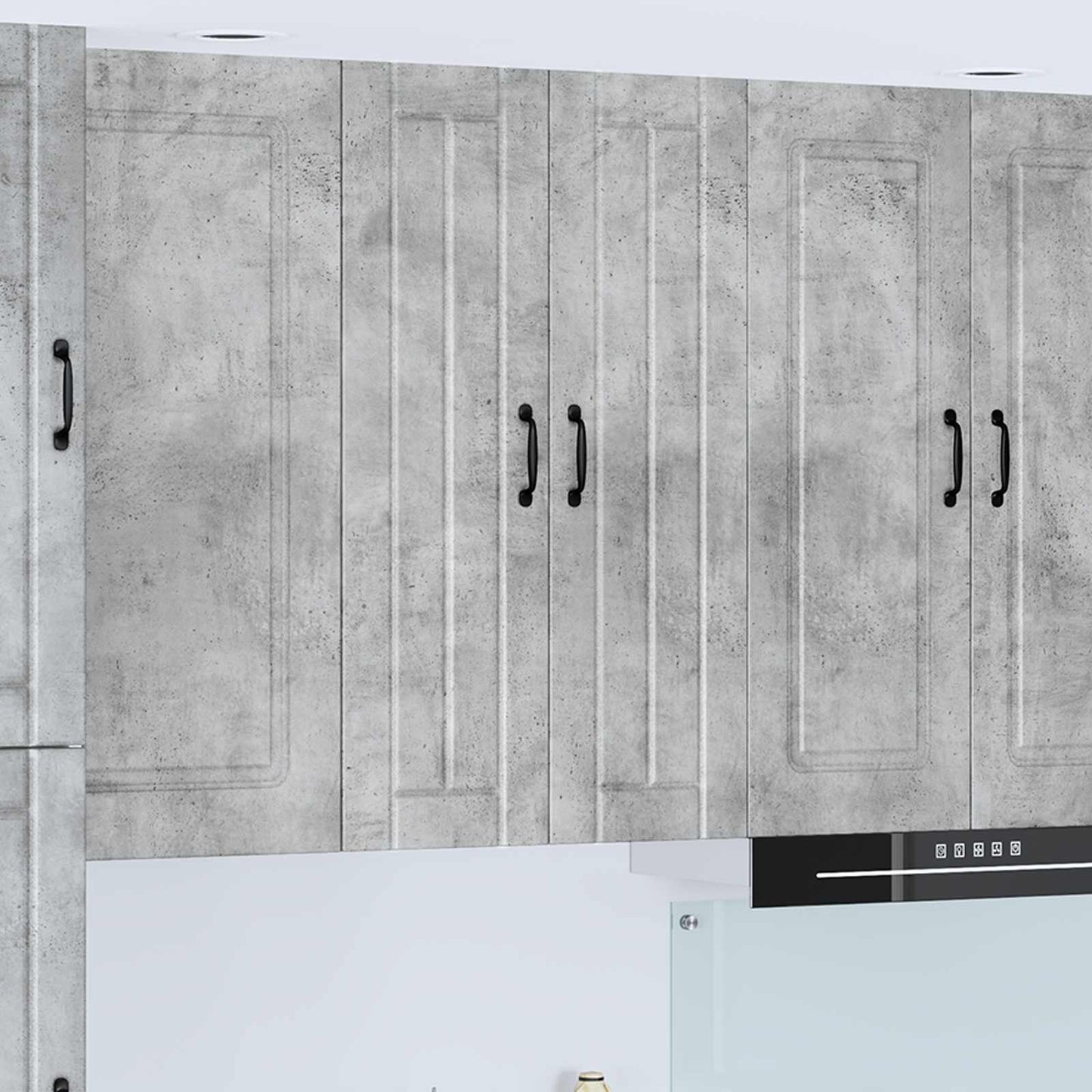 Pannello lavastoviglie Lucca Grigio Cemento 60 x 31 x 100 cm | homemem39
