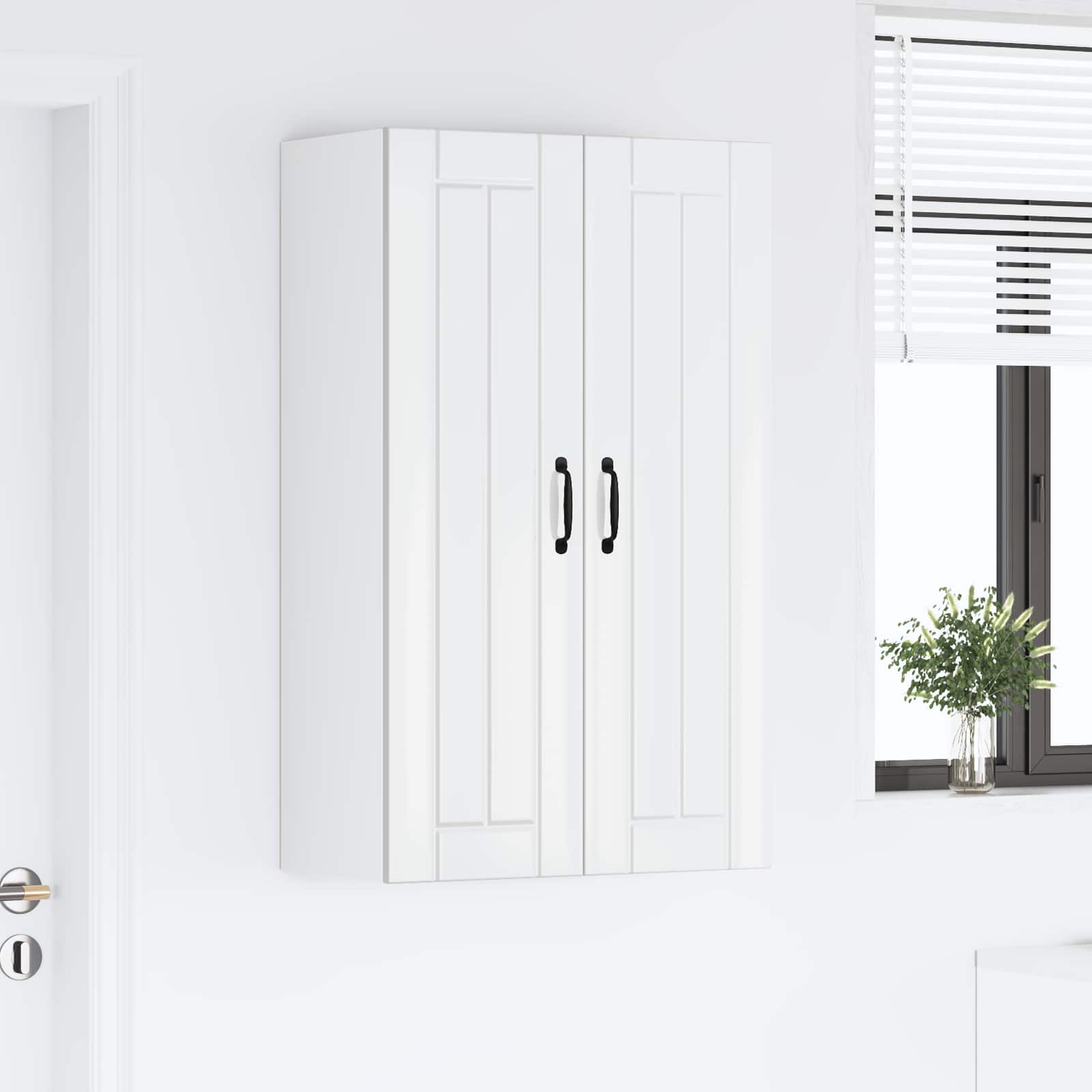 Pannello lavastoviglie Lucca Bianco Lucido 60 x 31 x 100 cm | homemem39