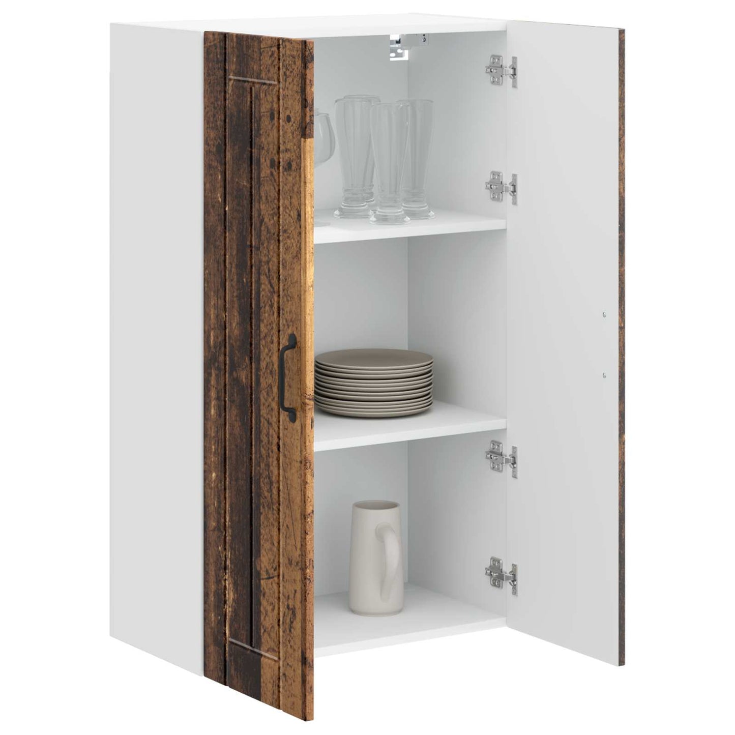 Armadietto a muro LUCCA Legno antico 60 x 31 x 100 cm