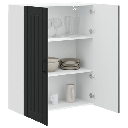 Pannello lavastoviglie Lucca Nero 80 x 31 x 100 cm | homemem39
