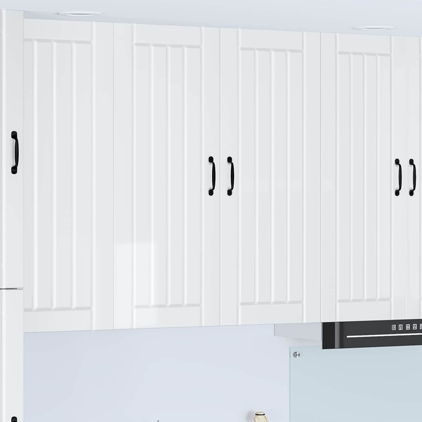 Pannello lavastoviglie Lucca Bianco Lucido 80 x 31 x 100 cm | homemem39