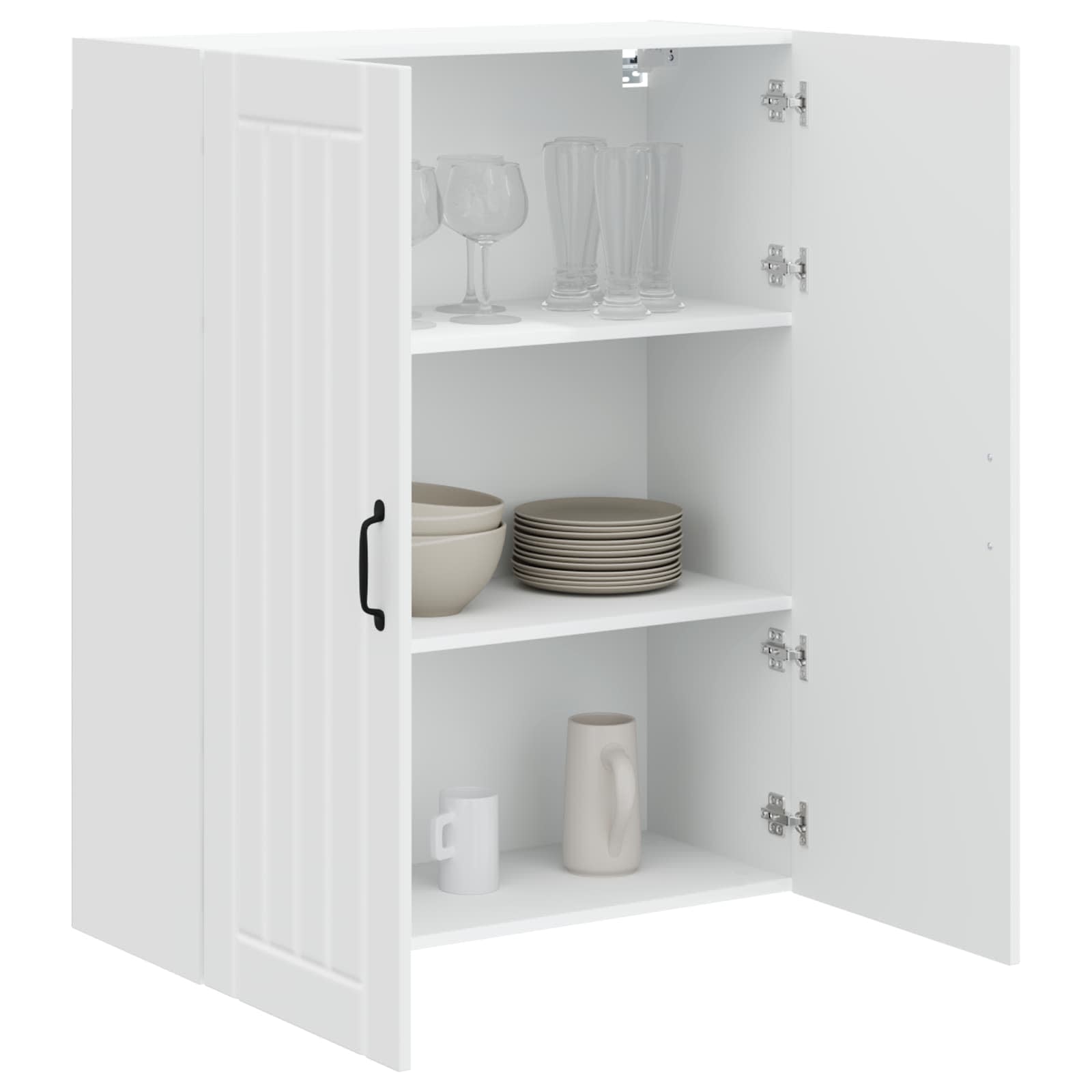 Pannello lavastoviglie Lucca Bianco Lucido 80 x 31 x 100 cm | homemem39