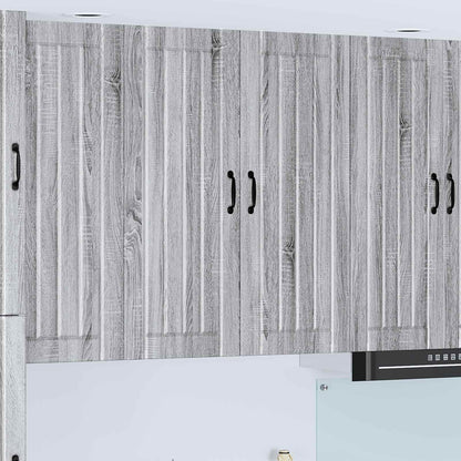 Pannello lavastoviglie Lucca Grigio Sonoma 80 x 31 x 100 cm | homemem39