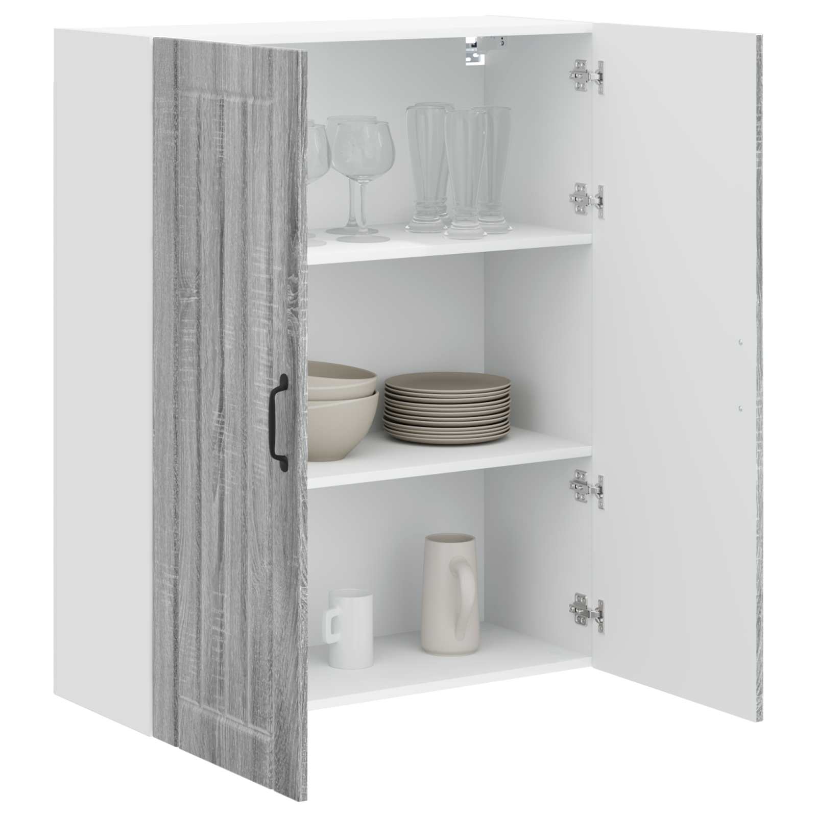 Pannello lavastoviglie Lucca Grigio Sonoma 80 x 31 x 100 cm | homemem39