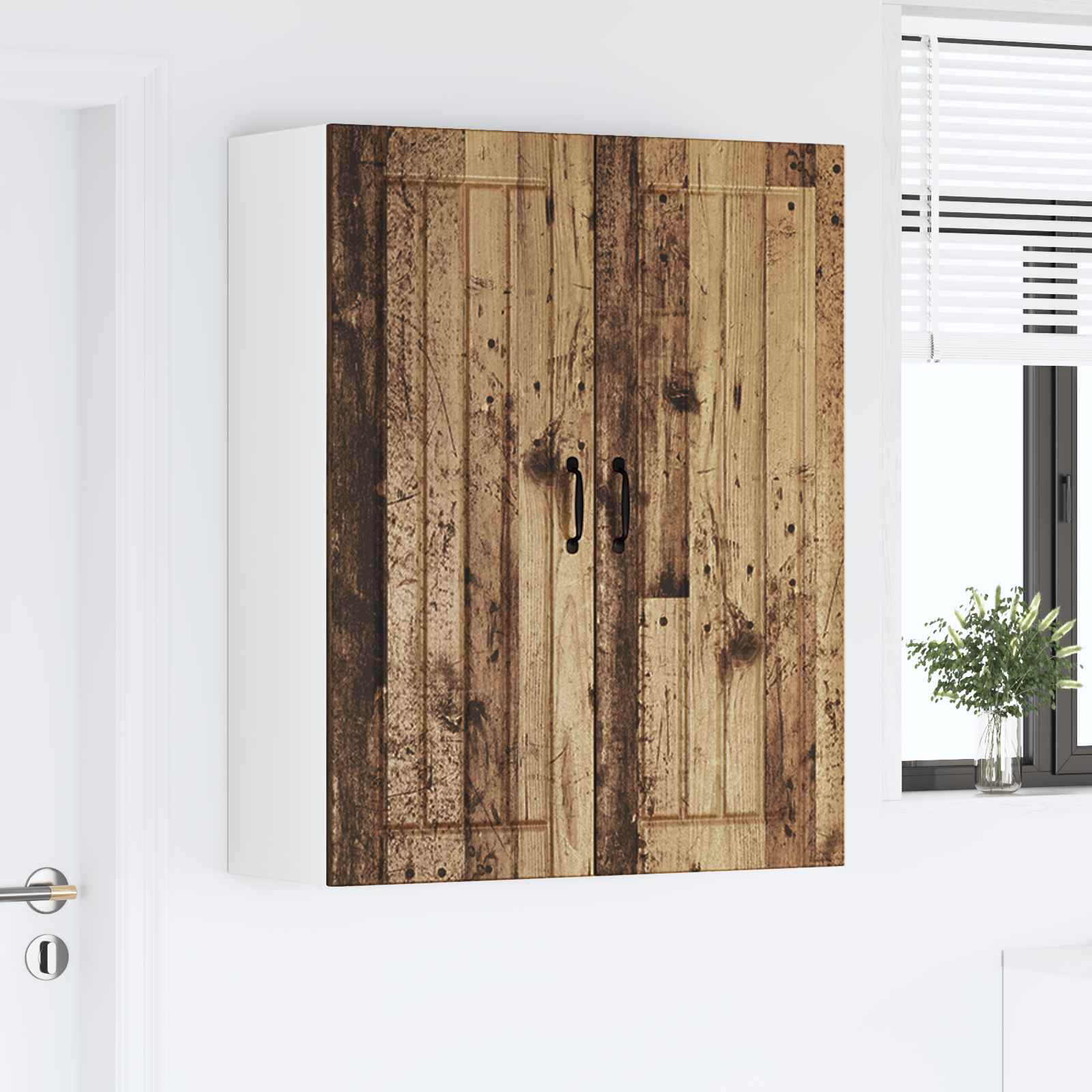 Pannello lavastoviglie Lucca Legno antico 80 x 31 x 100 cm | homemem39