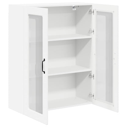 Pensile cucina con porta Lucca Bianco Lucido 80 x 31 x 100 cm | homemem39