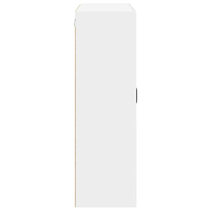 Pensile cucina con porta Lucca Bianco Lucido 80 x 31 x 100 cm | homemem39