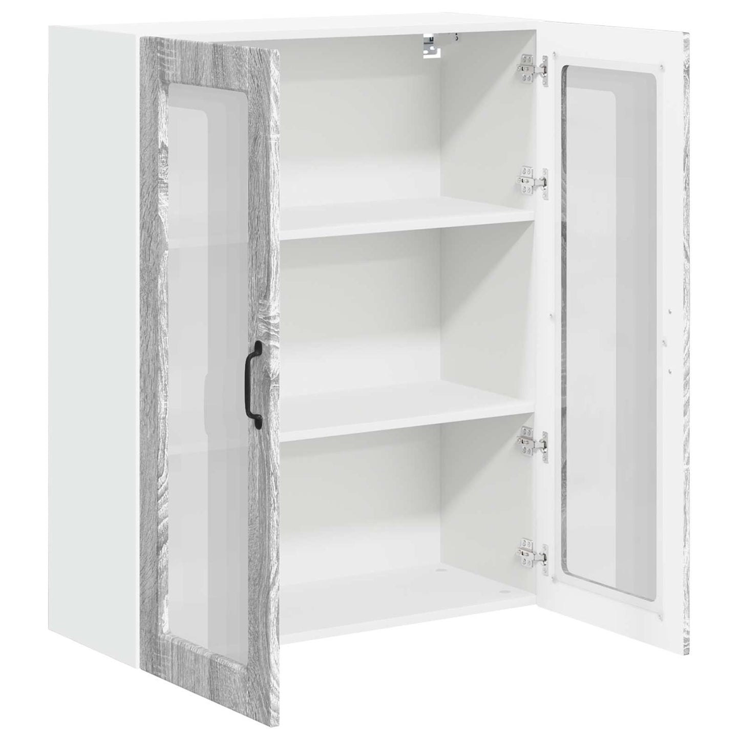 Pensile cucina con porta Lucca Grigio Sonoma 80 x 31 x 100 cm | homemem39