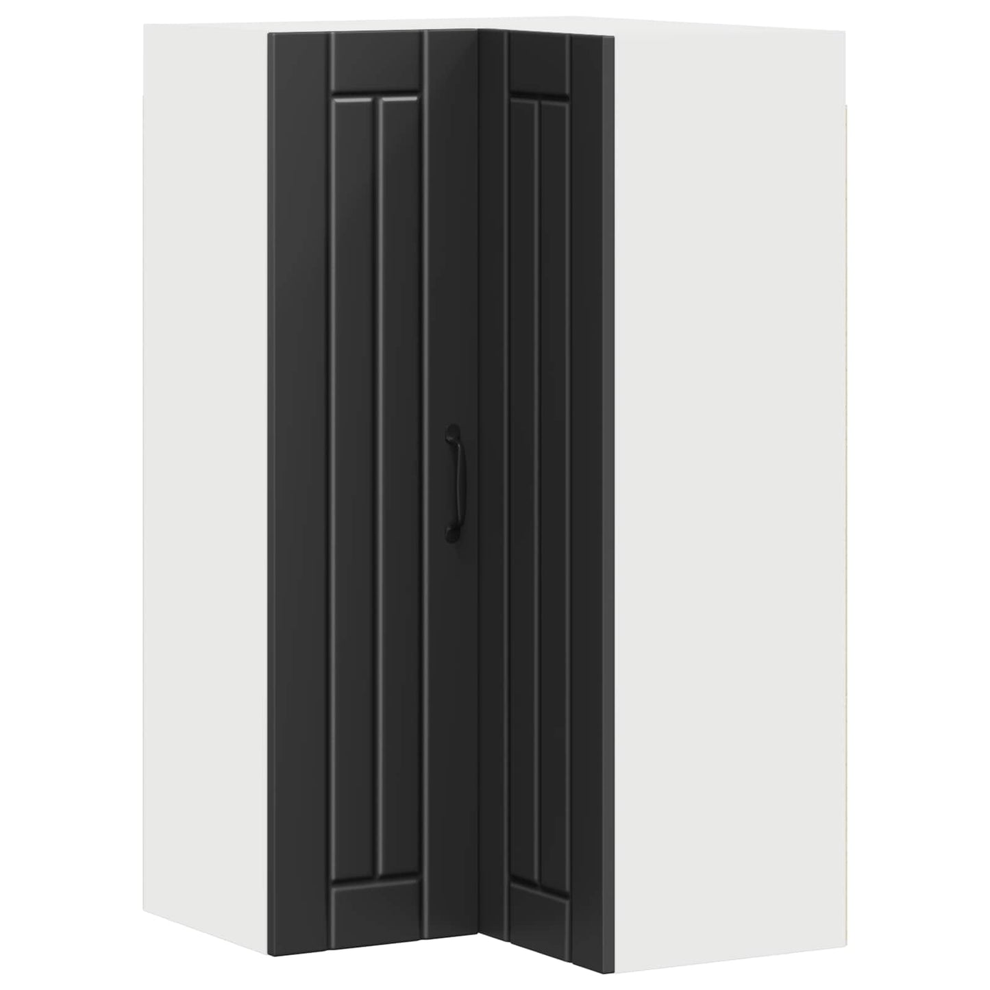 Mobile angolare per parete LUCCA Nero 57 x 57 x 100 cm