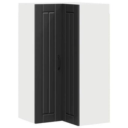 Mobile angolare per parete LUCCA Nero 57 x 57 x 100 cm