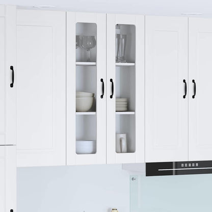 Pensile cucina Montaggio a parete Lucca Bianco 60 x 31 x 100 cm | homemem39