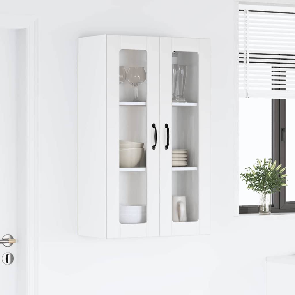 Pensile cucina Montaggio a parete Lucca Bianco 60 x 31 x 100 cm | homemem39