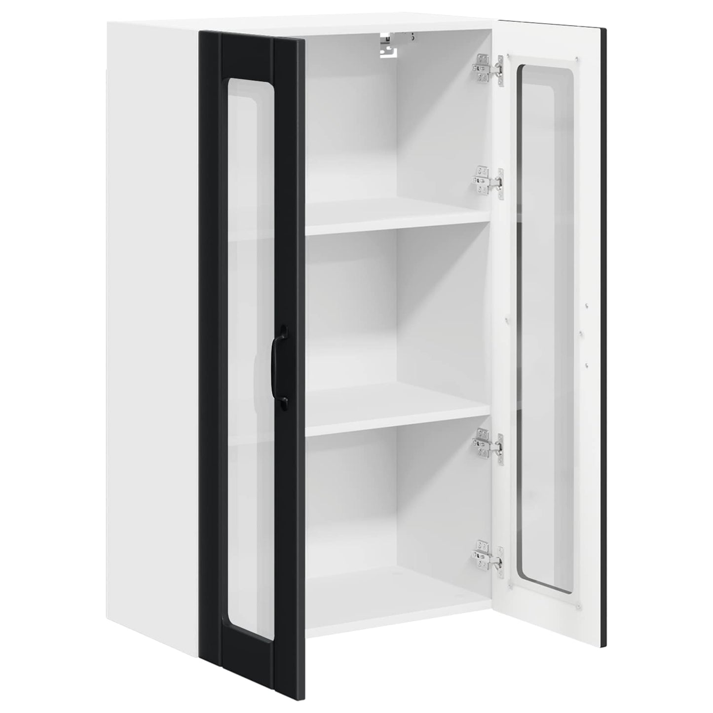 Pensile cucina Lucca Nero 60 x 31 x 100 cm Legno ingegnerizzato | homemem39