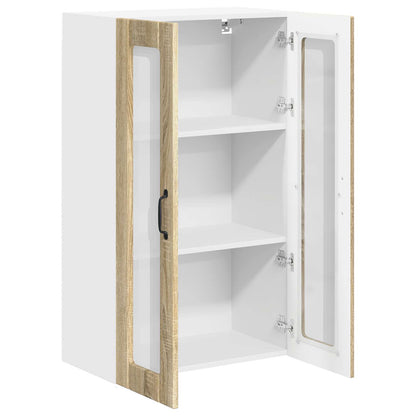Pensile cucina con porta Lucca Rovere Sonoma 60 x 31 x 100 cm | homemem39