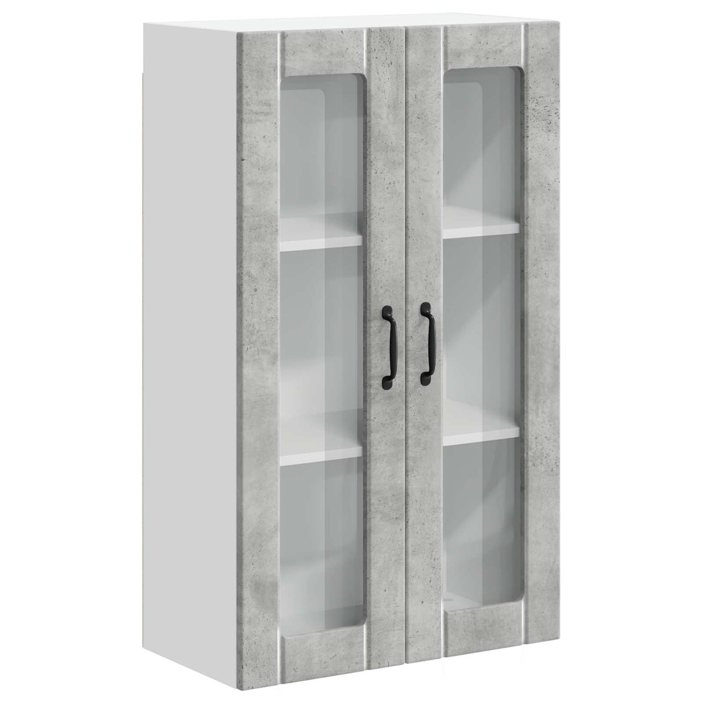 Pensile cucina con porta Lucca Grigio Cemento 60 x 31 x 100 cm | homemem39