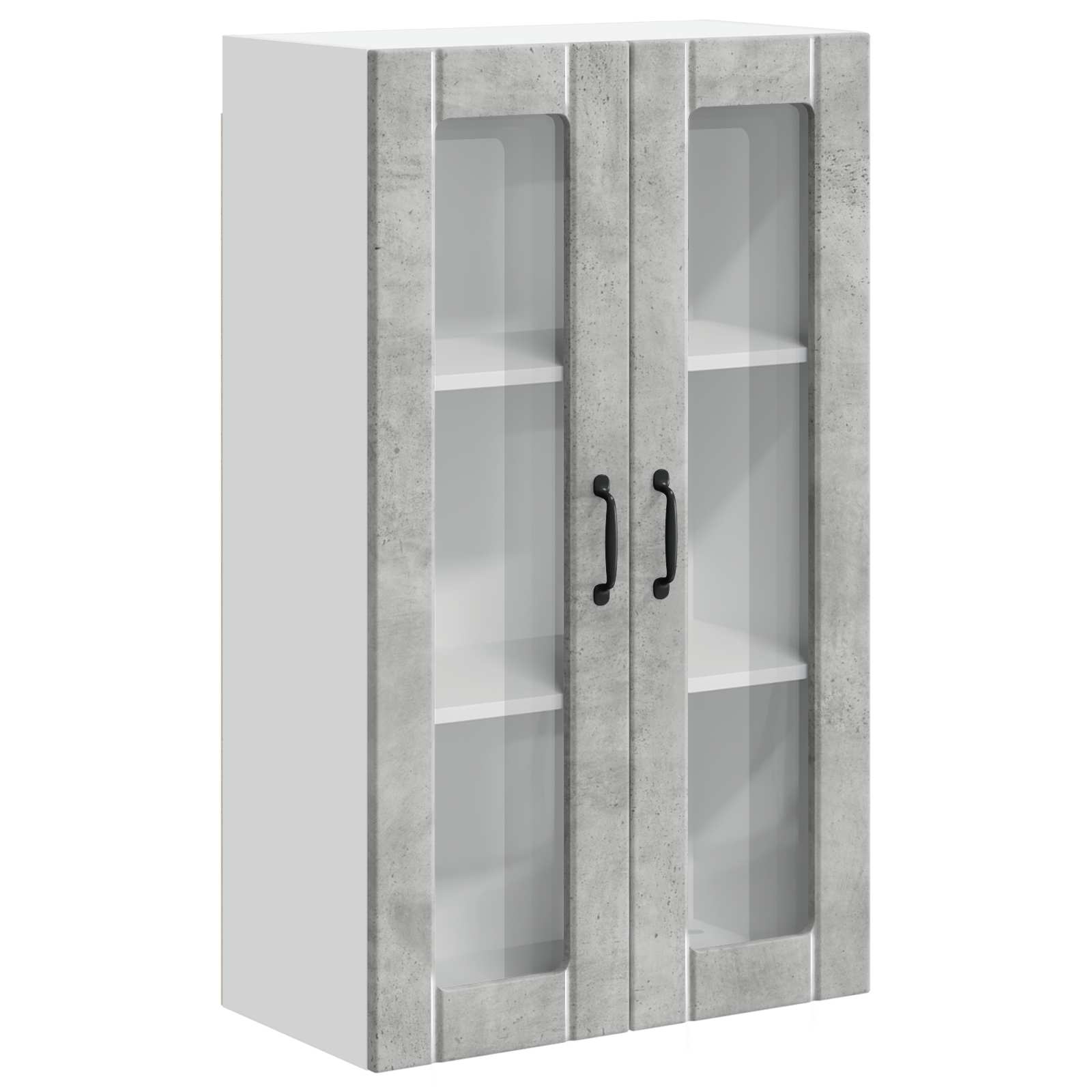 Pensile cucina con porta Lucca Grigio Cemento 60 x 31 x 100 cm | homemem39