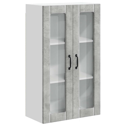 Pensile cucina con porta Lucca Grigio Cemento 60 x 31 x 100 cm | homemem39